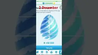 YAYTSOGRAM Egg Cipher Code | 2 December | Sponsor&rsquo;s Cipher ​⁠technic @NiceTechnic