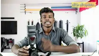 simpex vt 531 DSLR LED flash unboxing and review in Tamil