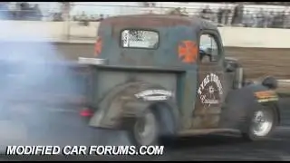 Blown Ratrod Burnout at The Ultimate Burnout Challenge 2009
