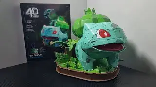 Pokemon 4D Build Bulbasaur timelapse slowed down