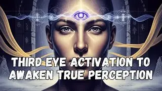 THIRD EYE ACTIVATION | Awaken Your INNER VISION & TRUE PERCEPTION