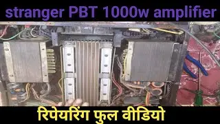 stranger pbt 1000 amplifier repair #repair #dj #ytshorts #video #ytshorts 