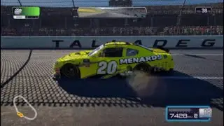 A CLASSIC TALLADEGA RACE. (1080P, 60FPS) #NASCAR #NASCAR25