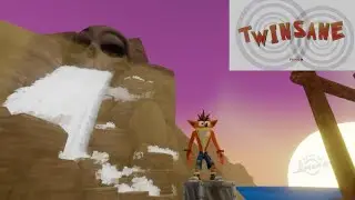 Crash Twinsane 100% Speed run(All Gems) Crash Twinsanity fan made game on Dreams