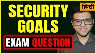 Security Goals | CIA Triad in Hindi