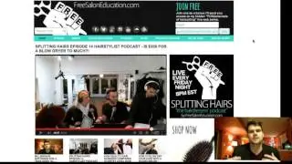 JOIN FreeSalonEducation.com IT REALLY IS FREE!