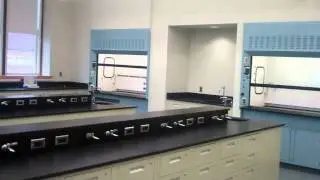 Labscape Metal Laboratory Casework and Fume Hoods at College of Mount Saint Vincent.mp4