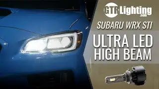 The Best LED Replacement High Beam For The 2015 - 2017 WRX STI