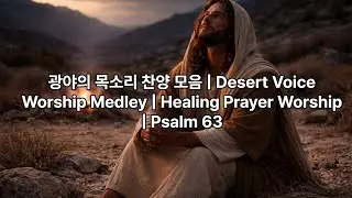 광야의 목소리 찬양 모음 | Desert Voice Worship Medley | Healing Prayer Worship | Psalm 63