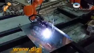 DigiRob DGRW390C CNC Robotic 7Axis Welding & Cutting Machine