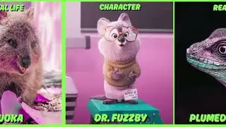 Zootopia Characters In Real Life | Comparison Part 1