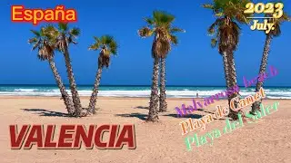 VALENCIA/Playa de Canet/Playa del Saler/Beaches in Spain/Валенсія/ Іспанія