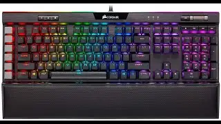Corsair K95 RGB Platinum XT Mechanical Gaming Keyboard, Backlit RGB LED, CHERRY MX SPEED RGB