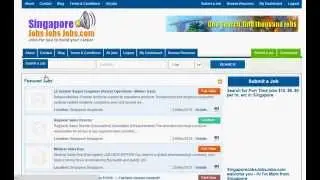 How to see all jobs in SingaporeJobsjobsJobs.com site