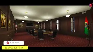 FiveM City Hall MLO | FiveM Courthouse MLO #fivem #courthouse