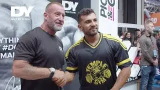 Спортивный фестиваль Арнольда в Бирмингеме, Великобритания &mdash; 3 октября 2021 г. &mdash; стенд DY Nutrition