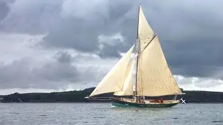 Pilot Cutter Freja's Maiden Voyage