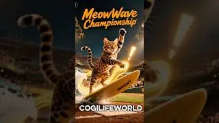Co&rsquo;s MeowWave Championship #cat #animals #waves #basketball #usa #canada #world