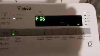 Whirlpool TDLR 70210 - błąd F06 - proszę o pomoc