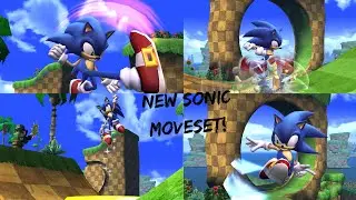 Super Smash Bros. Alternate Universe - New Sonic Moveset
