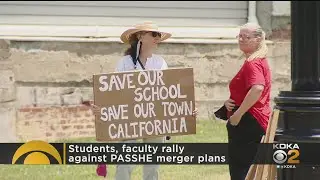 Students, Faculty Rally Against PASSHE Merger Plans