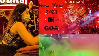 New Year Night 2021 in Goa | Dj Party in Las Olas Baga Beach shack club | Tonny Kakkar & Neha kakkar