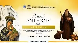 Baclaran Church: Memorial of Saint Anthony, Abbot