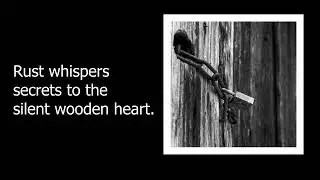 Mood Diary #99 Rust whispers secrets