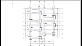 FOUNDATION LAYOUT, COLUMN DETAILING AND FOOTING DETAILING:  PROTASTRUCTURE 2021/AUTOCAD