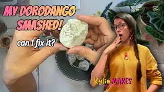 Smashed My Dorodango—Remaking the Calm #SmashedRemake #craftprocess