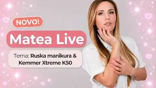 Ruska manikura & Kemmer Xtreme K50 - Matea i Danna ✨