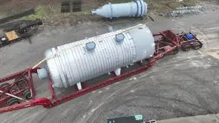 Vessel shipping to mid-stream oil and gas company in Texas. 100k lbs. 13ft. diameter