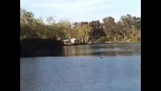 Dexter Behind the Scenes Car Crash into Lake