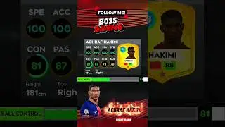Hakimi max card #bossgaming #dlscreator #englishfootballer #dls25 #fifa #dls23