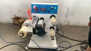 FR-200-03A Mini Masking Tape Slitting Machine | Baby Adhesive Tape Slitter