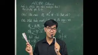 Cơ chế gốc tự do, phản ứng thế của Alkane