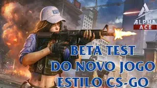 BETA TEST DO NOVO JOGO DA GARENA, ESTILO CS-GO - ALPHA ACE