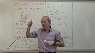 CLASSICAL MECHANICS Phys 204 - Least (stationary) action principle and solved problems