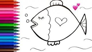 How To Draw A Fish | Fish Drawing Easy | Drawings For Kids (2026)