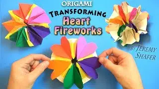 Origami Heart Fireworks