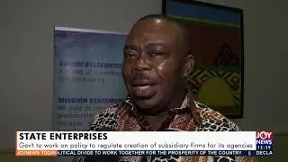 State Enterprises: Gov&rsquo;t to work on policy to regulate creation of subsidiary firms (10-12-20)