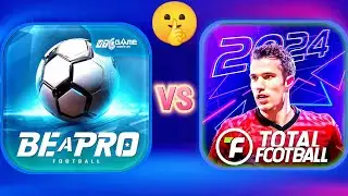 total football VS be a pro football & COMPARISON GRAPHICS, ANIMATION, GAMEPLAY! 2024
