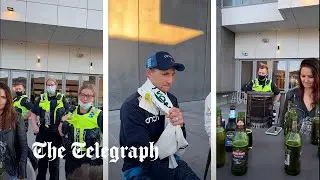 Police called to England Ashes' squad party at 6am