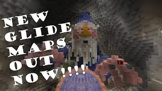 NEW GLIDE MAPS OUT NOW!!! Minecraft Console - Glide Mini-Game
