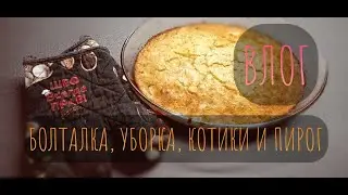 #VLOG #ВЛОГ Один день из жизни психолога - готовлю пирог, котик даётся в руки, убираю