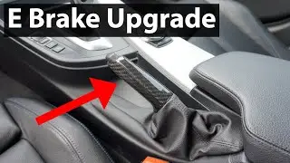F30 BMW Carbon Fiber Handbrake Upgrade
