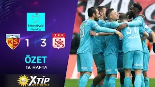 MERKUR BETS | Kayserispor (1-3) Sivasspor - Highlights/Özet | Trendyol Süper Lig - 2023/24