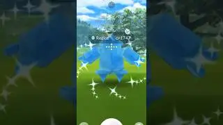 ✨Shiny Regice CAUGHT In Pokemon Go!✨ #pokemon #shorts