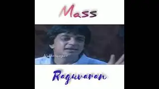 Villain Raghuvaran 😎| mass dialogue | WhatsApp status