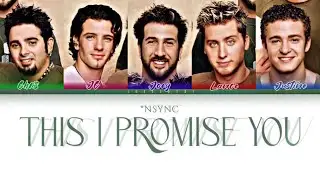 *NSYNC - This I Promise You (Color Coded Lyrics By Jessjoshi)
